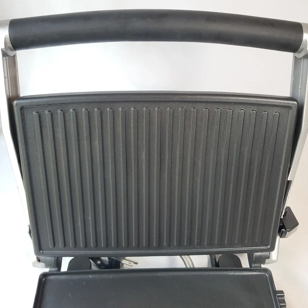 Breville Panini Duo BSG520XL Electric Sandwich Maker Nonstick Stainless WORKING